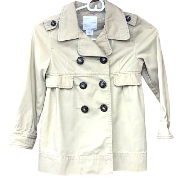 SzS Old Navy Khaki Coat - Picture 2 of 6